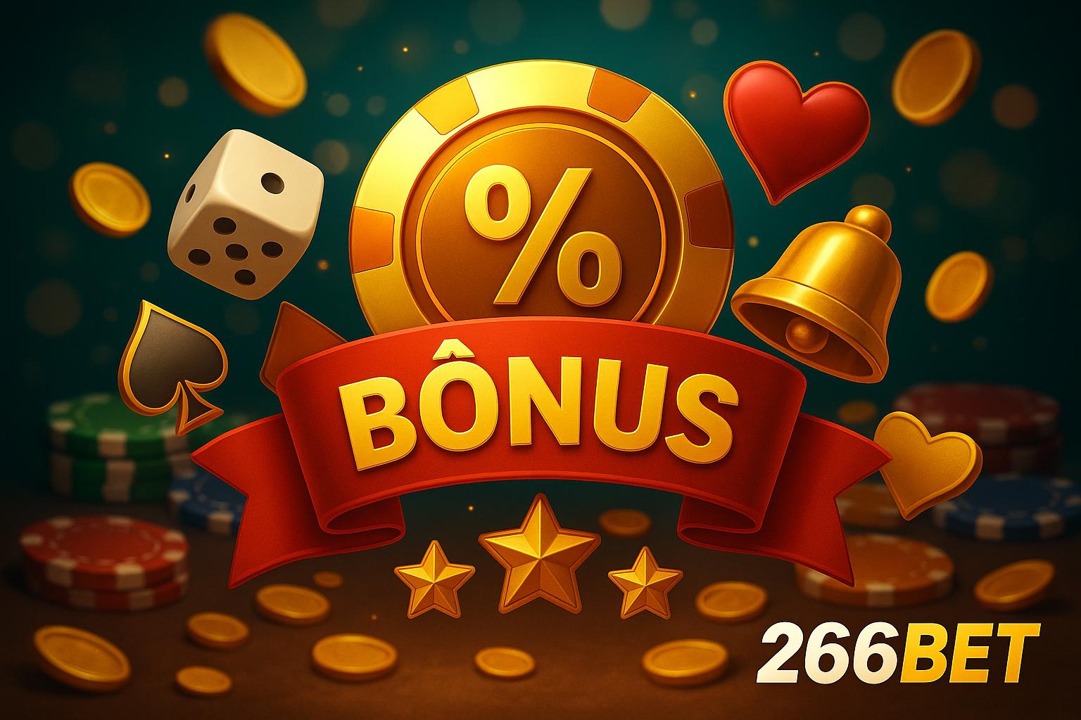 O bônus promocional 266BET é uma ótima maneira de começar sua aventura