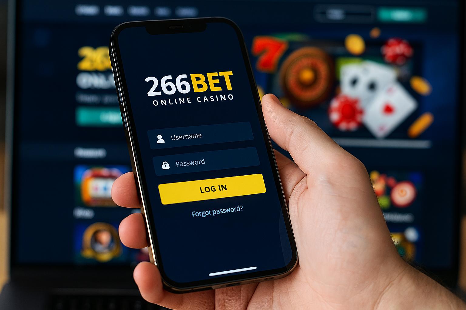Login no Cassino 266BET