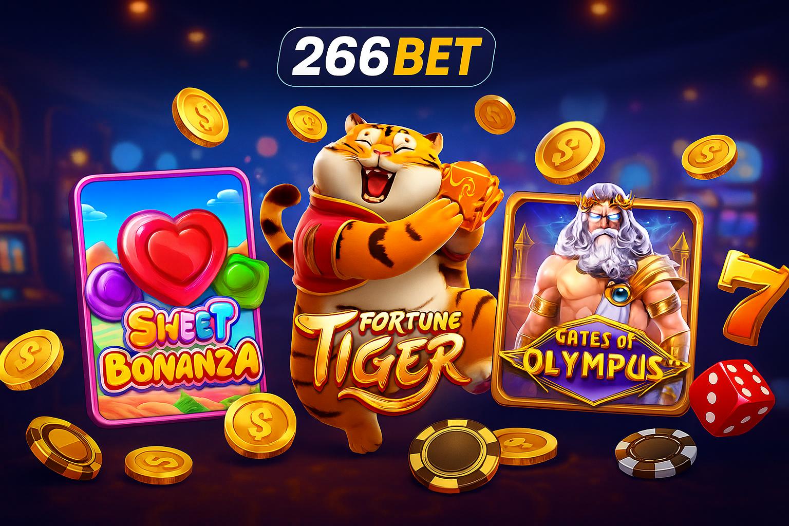 Explore o mundo das slot machines no 266BET Casino